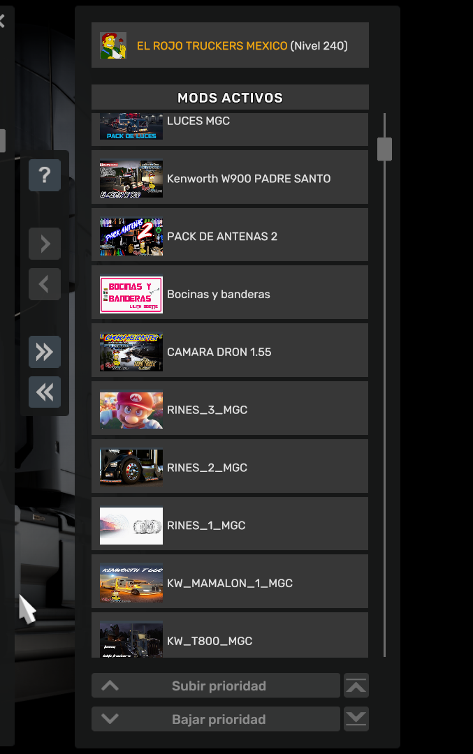 Orden de mods PC Parte 1